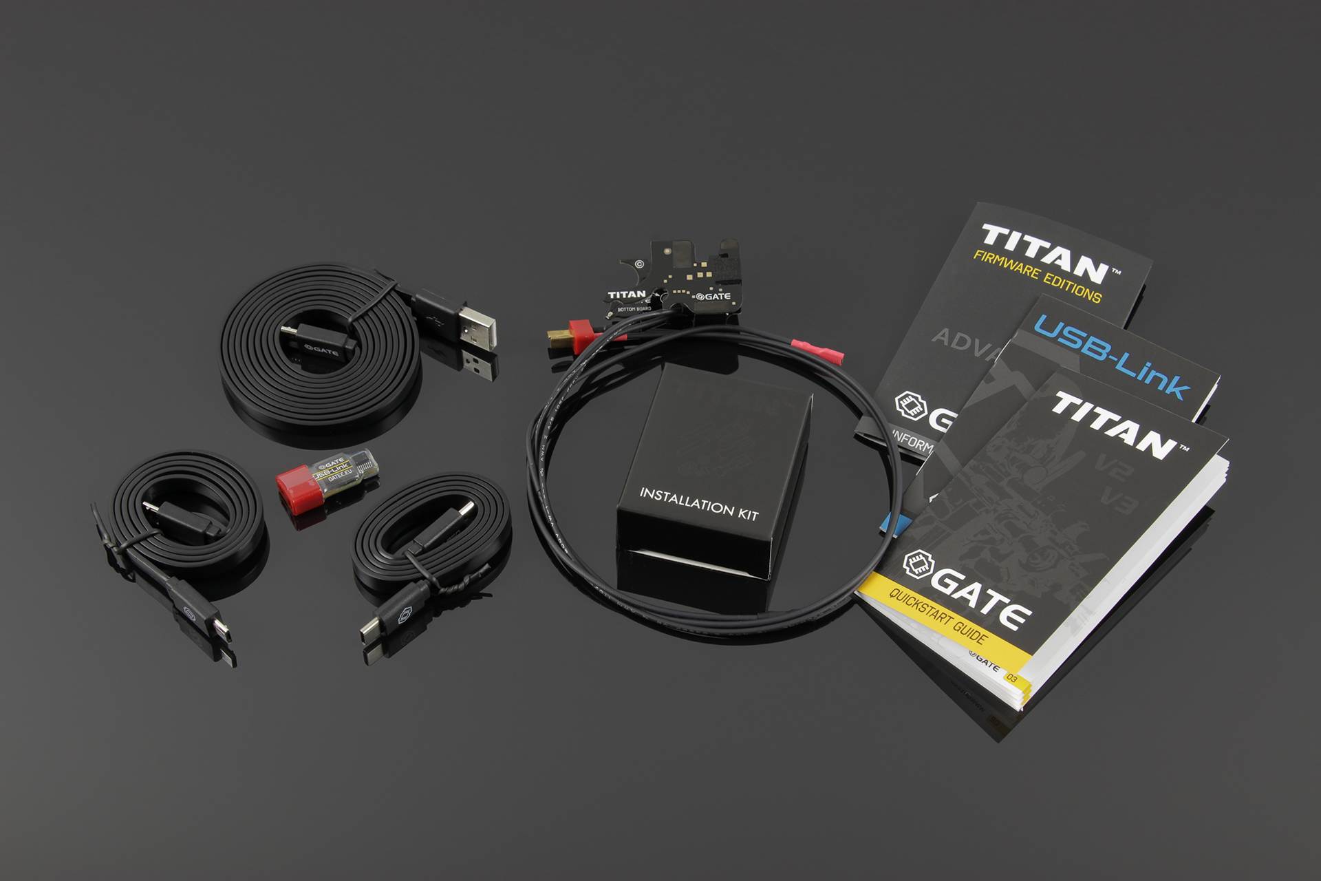 GATE TITAN V2 AEG Mosfet System ADVANCED Kit REAR WIRED GATE TITAN V2 AEG Mosfet System ADVANCED Kit REAR WIRED