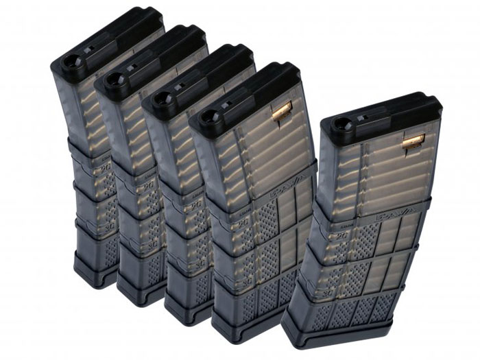 Socom Gear Lancer M4/M16 190R Magazine 5pc