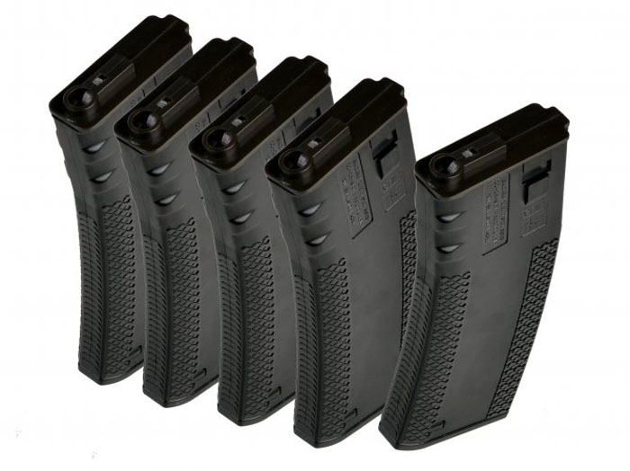 Socom Gear TROY M4/M16 190R Magazine 5pc