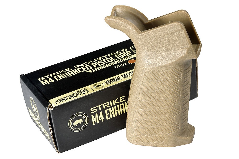 Strike Industries AEG M4 Enhanced Pistol Grip FDE - Click Image to Close