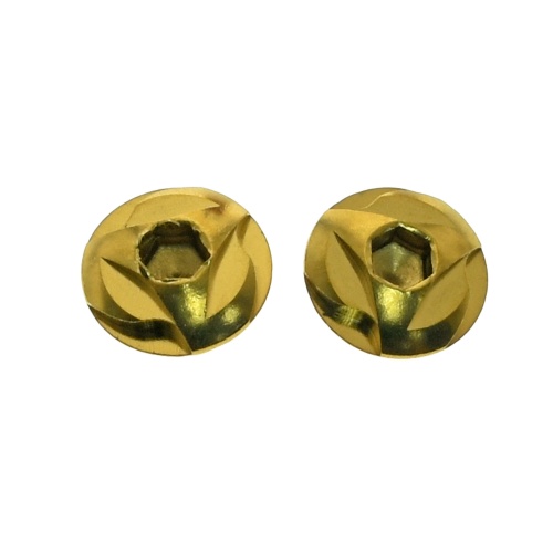 CowCow Hi-CAPA Stainless Steel Grip Screws Gold
