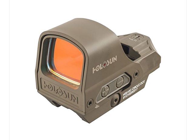 Holosun HS510C-FDE Open REFLEX Circle Red Dot Sight - Click Image to Close