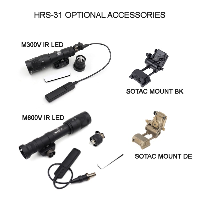 HRS-31 Digital Night Vision Binocular w/External Battery Pack