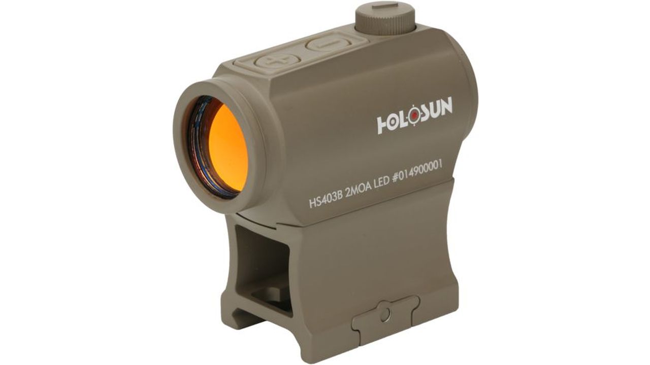 Holosun HS403B-FDE Parallax Free Red Dot Sight 2019 - Click Image to Close
