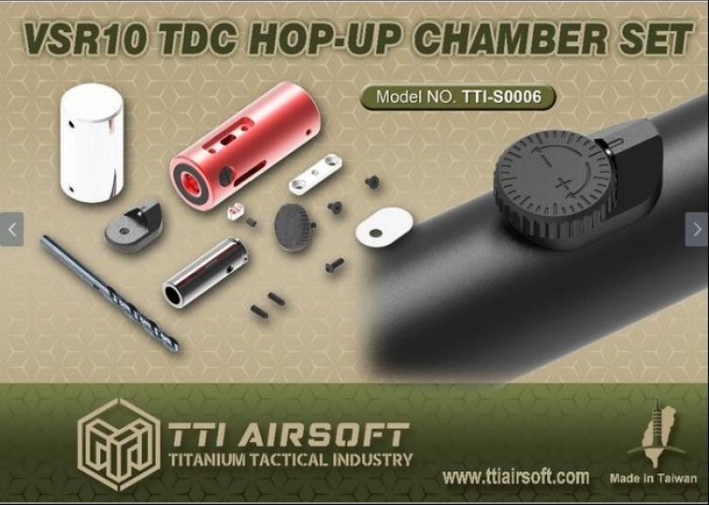 TTI VSR-10 TDC CNC Hop-Up Chamber