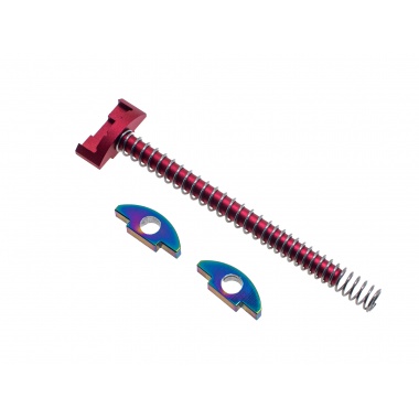 CowCow AAP-01 Aluminum Spring Guide Red - Click Image to Close