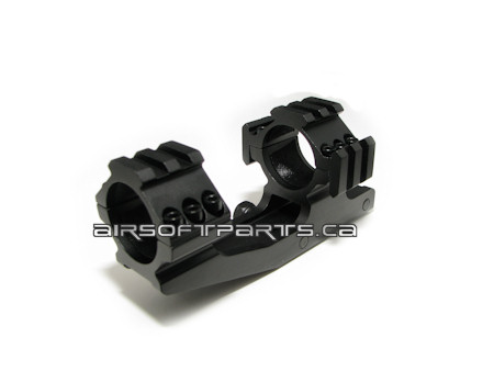 Dual Ring Cantilever 30mm Integrated Scope Mount - Click Image to Close