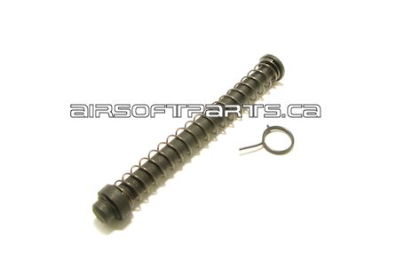 GunsModify 125% Steel Recoil Spring Guide Set - G17/G18C Black