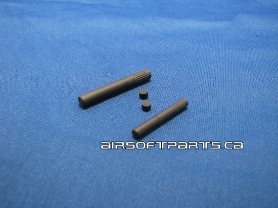 GunsModify Stainless Steel Pins Marui Glock Series - Black - Click Image to Close