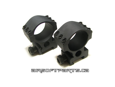 G&P 30mm Wide Knights Scope Ring Set - Click Image to Close