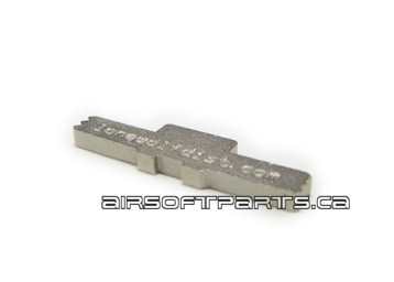 GunsModify Extended Slide Lock TM Glock Silver