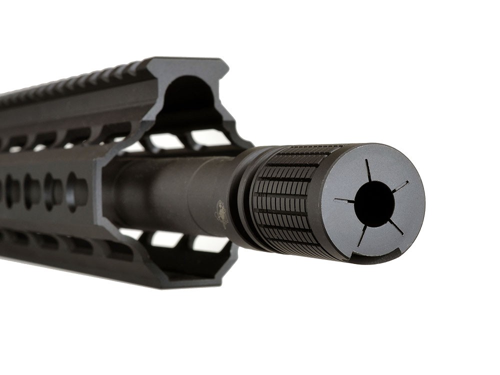 Knight's Armament Airsoft Triple Tap Compensator - Click Image to Close