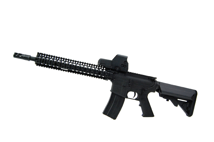 Mad Bull Daniel Defense M4A1 12.5 Inch RIS-II - Black - Click Image to Close