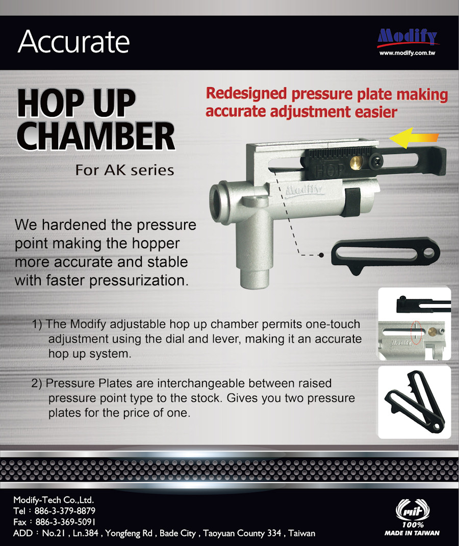Modify Accurate Hop-Up AK AEG
