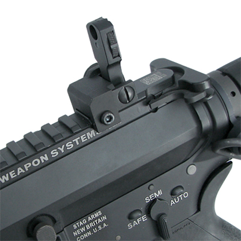 King Arms Adjustable Flip-Up Rear Sight V2 - Click Image to Close