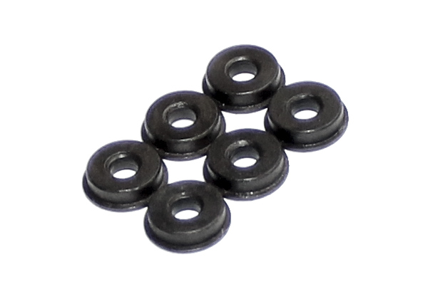 SHS 8mm Oiless Steel Bushings Black - Click Image to Close
